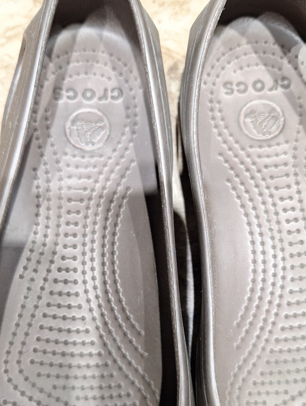 CROCS Navy, Black, Brown Casual Slip-On Shoes. 3 Pairs! - Picture 14 of 17